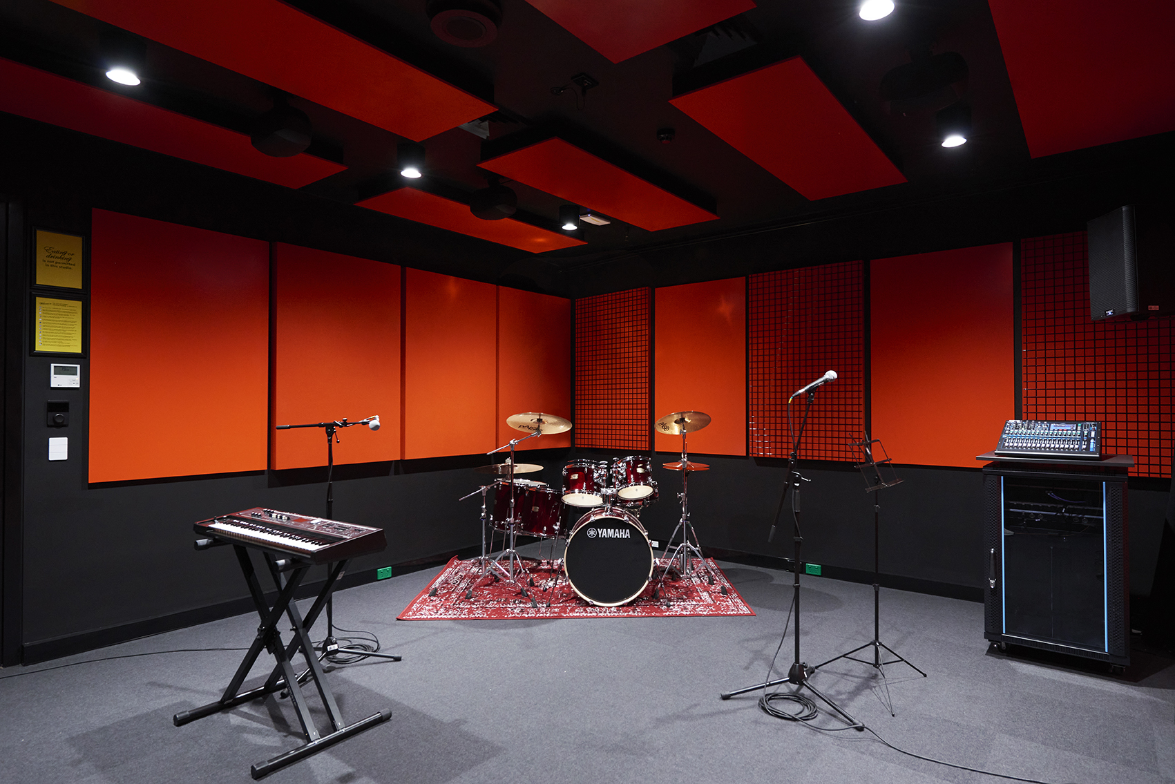 Soundproof Rehearsal Studio Hire | Brand X Sydney
